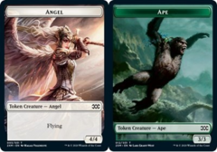 Angel // Ape Double-sided Token - Foil